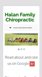 Mobile Screenshot of halanchiropractic.com